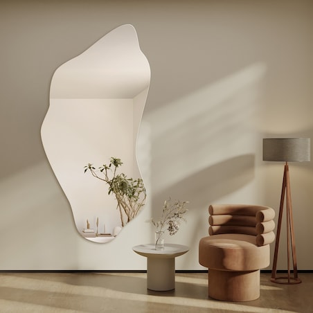 Lustro o nieregularnym kształcie - PIENA