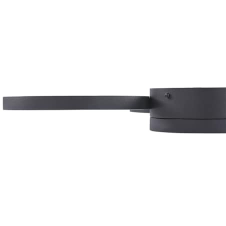 Lampa sufitowa LED metalowa czarna AGNAT