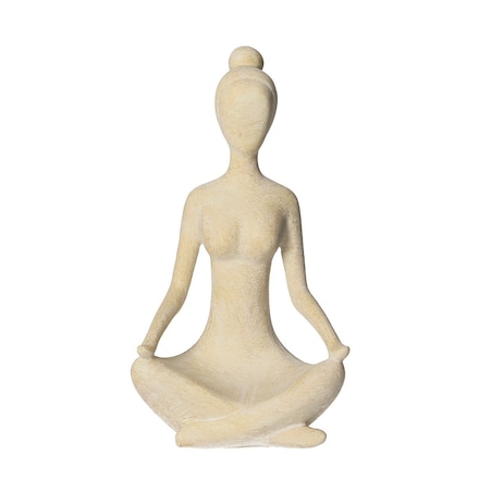 Figurka joginki Asana II 6x6x10 cm, 6x6x10 cm