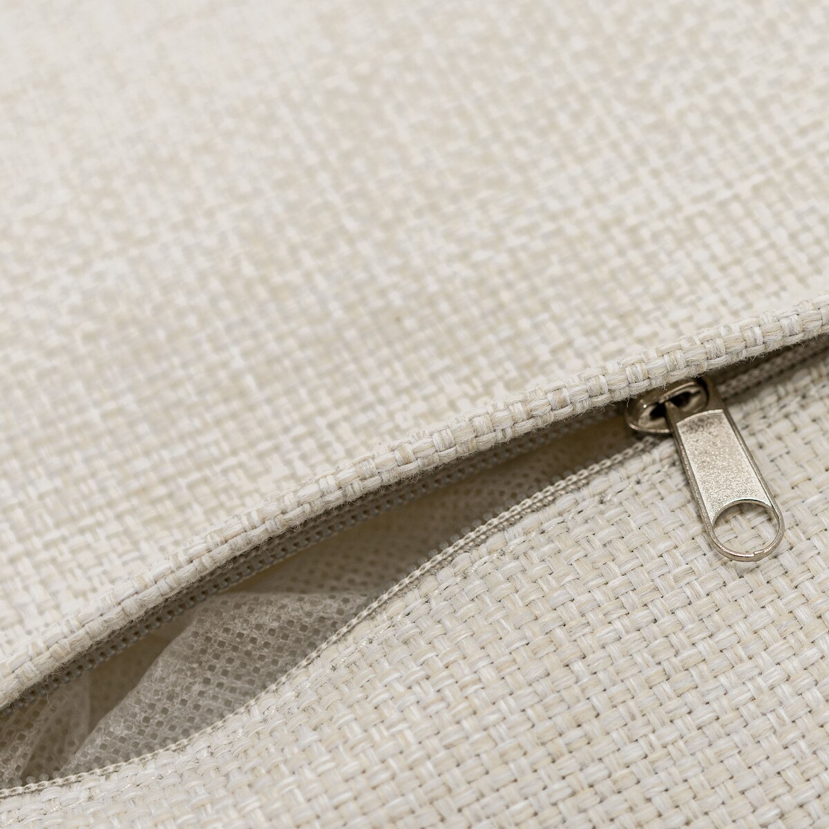 Zestaw mebli ogrodowych aluminiowe nowoczesne BELIZE biało beżowe