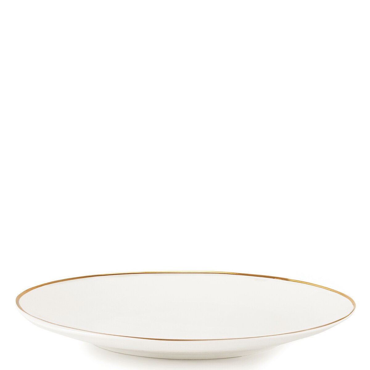 KONSIMO AD BELLA, Zestaw herbaciany 6 os. (12 el.), kolor ecru/złoty