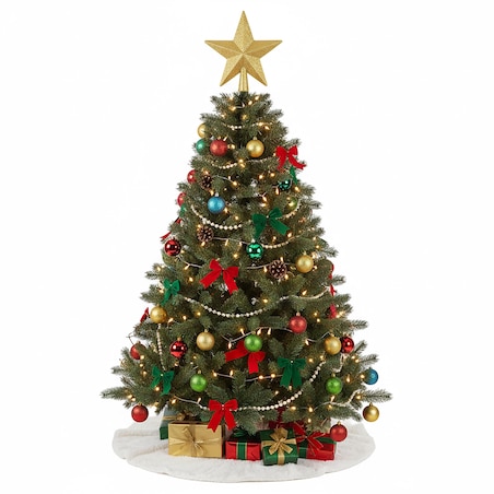 Gwiazda Na Czubek Choinki Brokatowa Na Choinkę Szpic Dekoracja Świąteczna