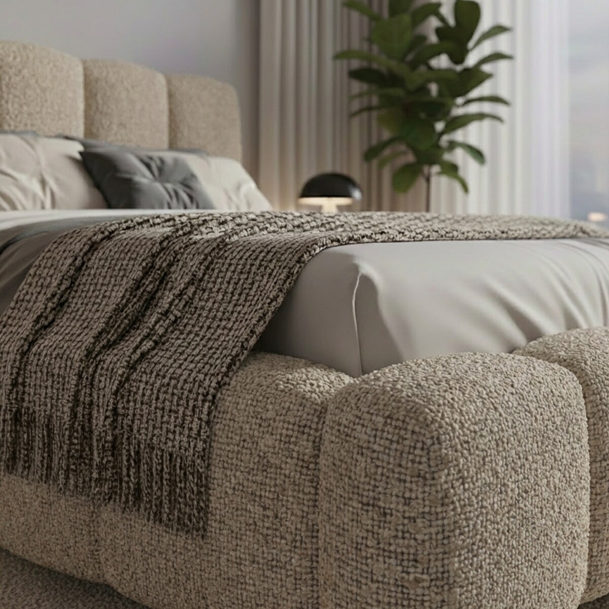 Łóżko Tapicerowane Monarch 160X200 Stelaż Pojemnik Na Pościel Loop 06