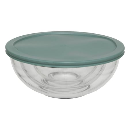 Szklane miski z pokrywkami SO SIMPLE, 3 sztuki