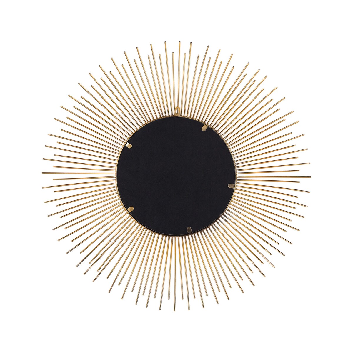 Lustro ścienne CILLY 80 cm 80 cm Metal Złoty