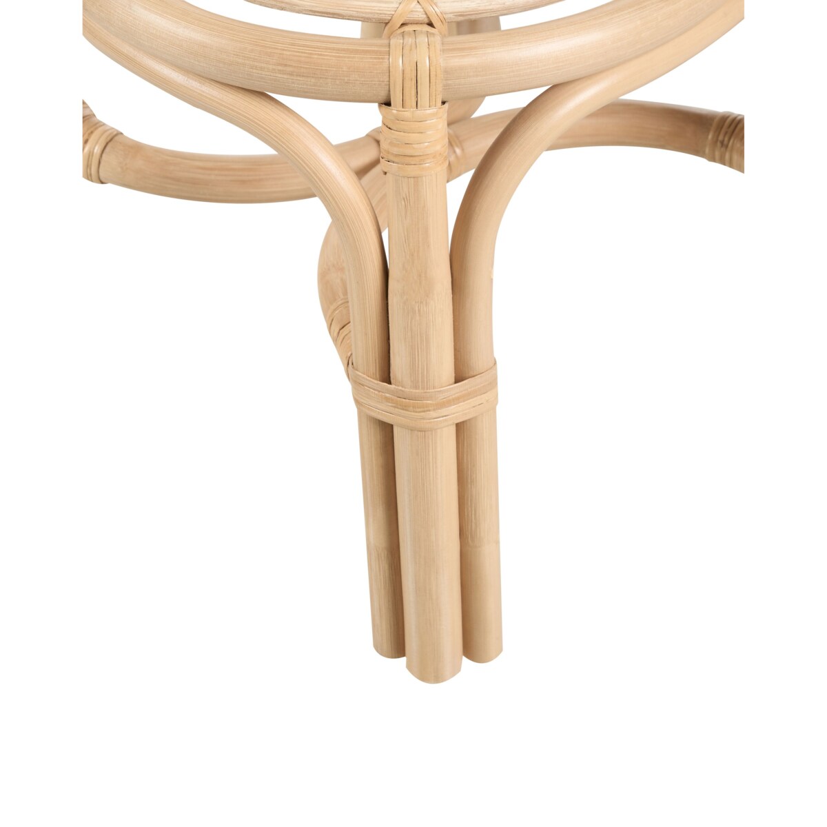 Krzesło rattanowe dla dzieci naturalne MIRTIA