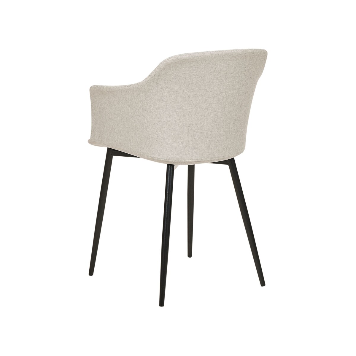 Zestaw 2 krzeseł jasnobeżowy ELIM