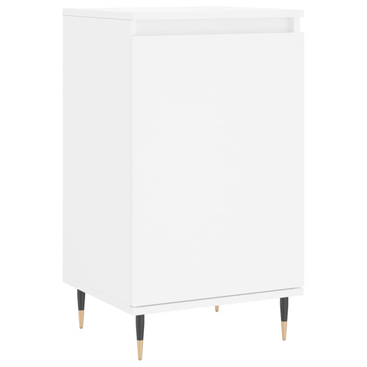 vidaXL Komoda, biała, 40x35x70 cm, materiał drewnopochodny