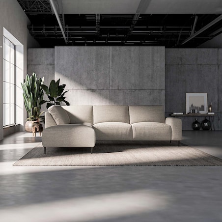 Tendo Sofa narożna - jasnoszara