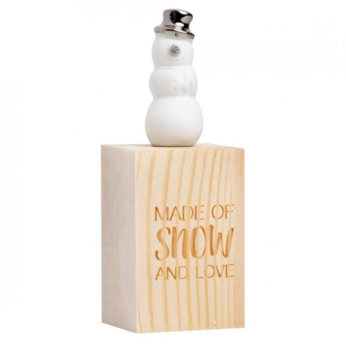 Amulet w pudełeczku Bałwan