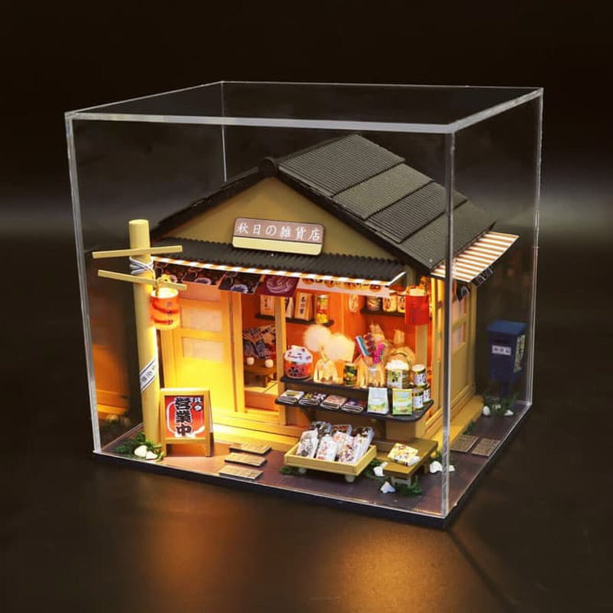 Miniaturowy domek DIY - Sklepik w Tokio