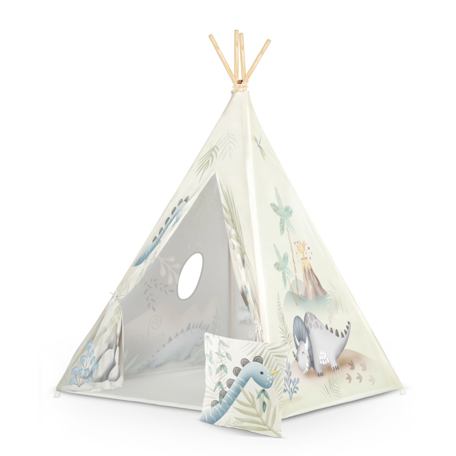 Tipi namiot dla dzieci teepee wigwam stabilizator dinozaur Nukido