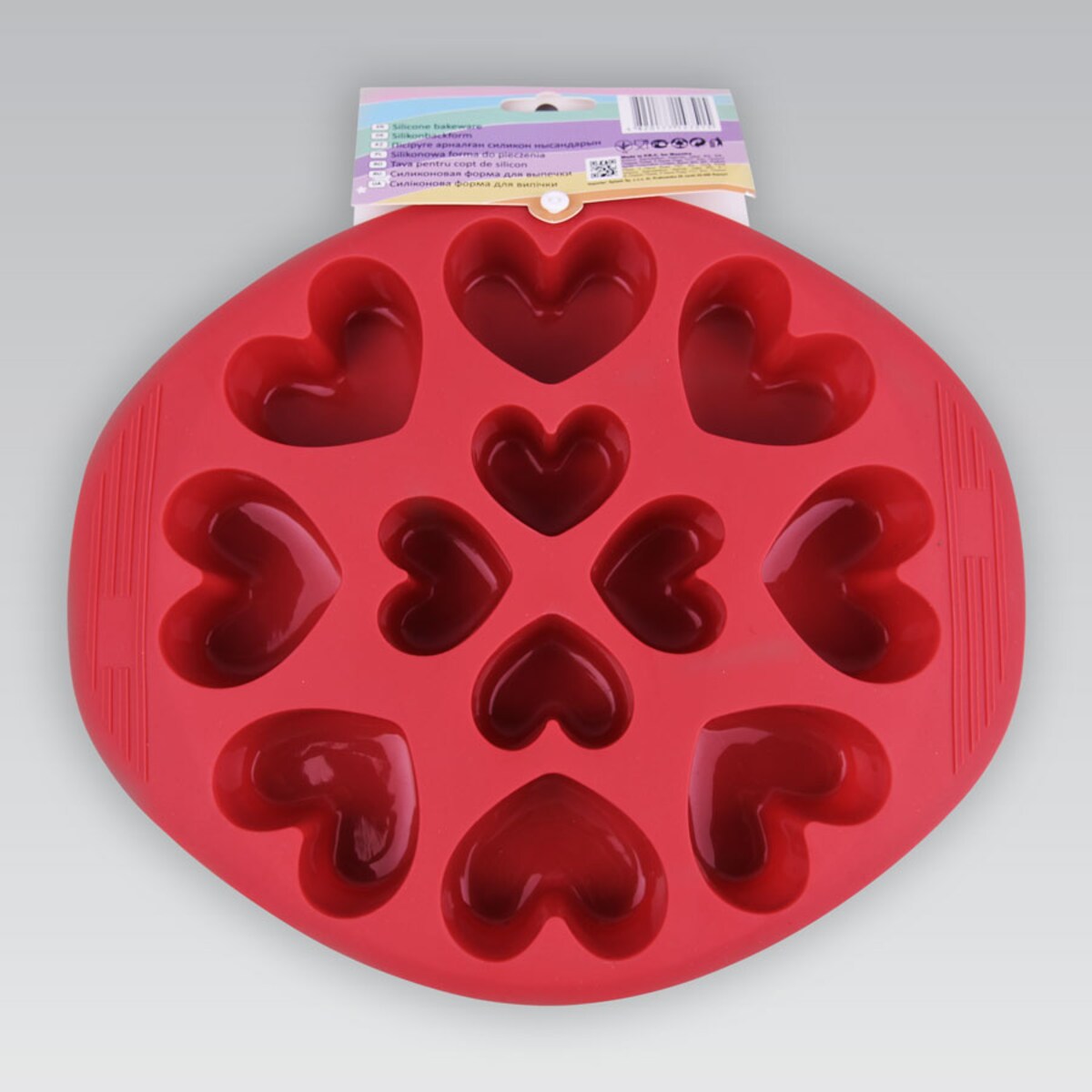 Silikonowa forma do pieczenia ciastek wzór Serca MAESTRO MR-1056