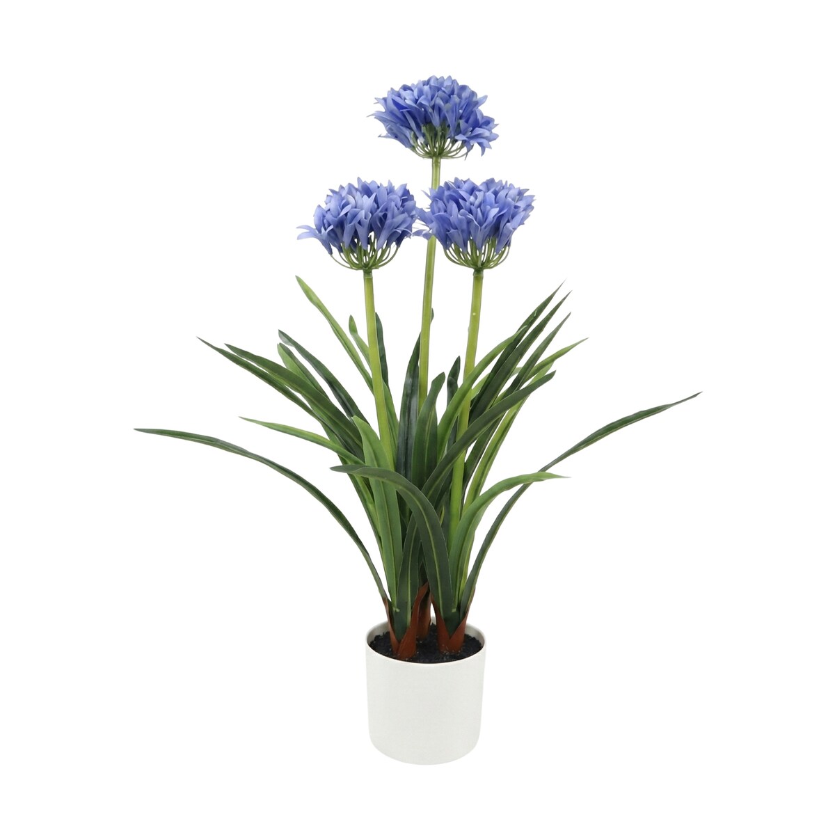 Sztuczny kwiat w doniczce Agapant, 50 x 80 cm