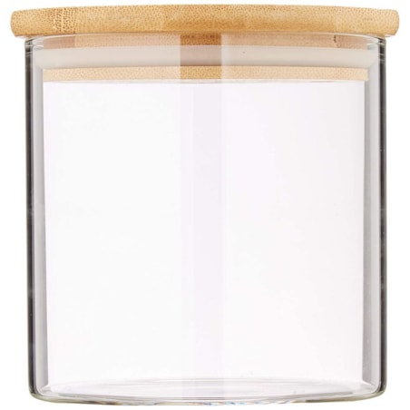Pojemnik szklany z pokrywką z bambusa, 500 ml, KESPER