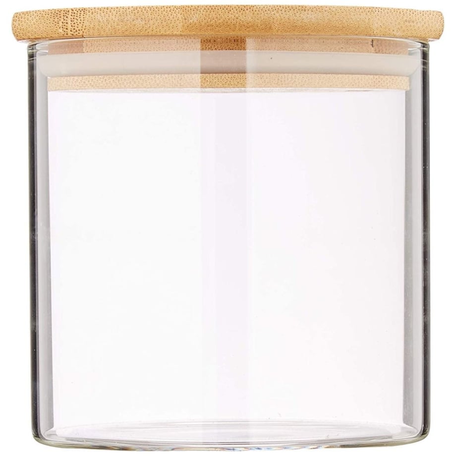 Pojemnik szklany z pokrywką z bambusa, 500 ml, KESPER