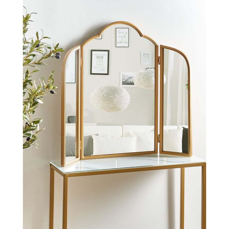 Lustro stojące Złoty SAVILLY