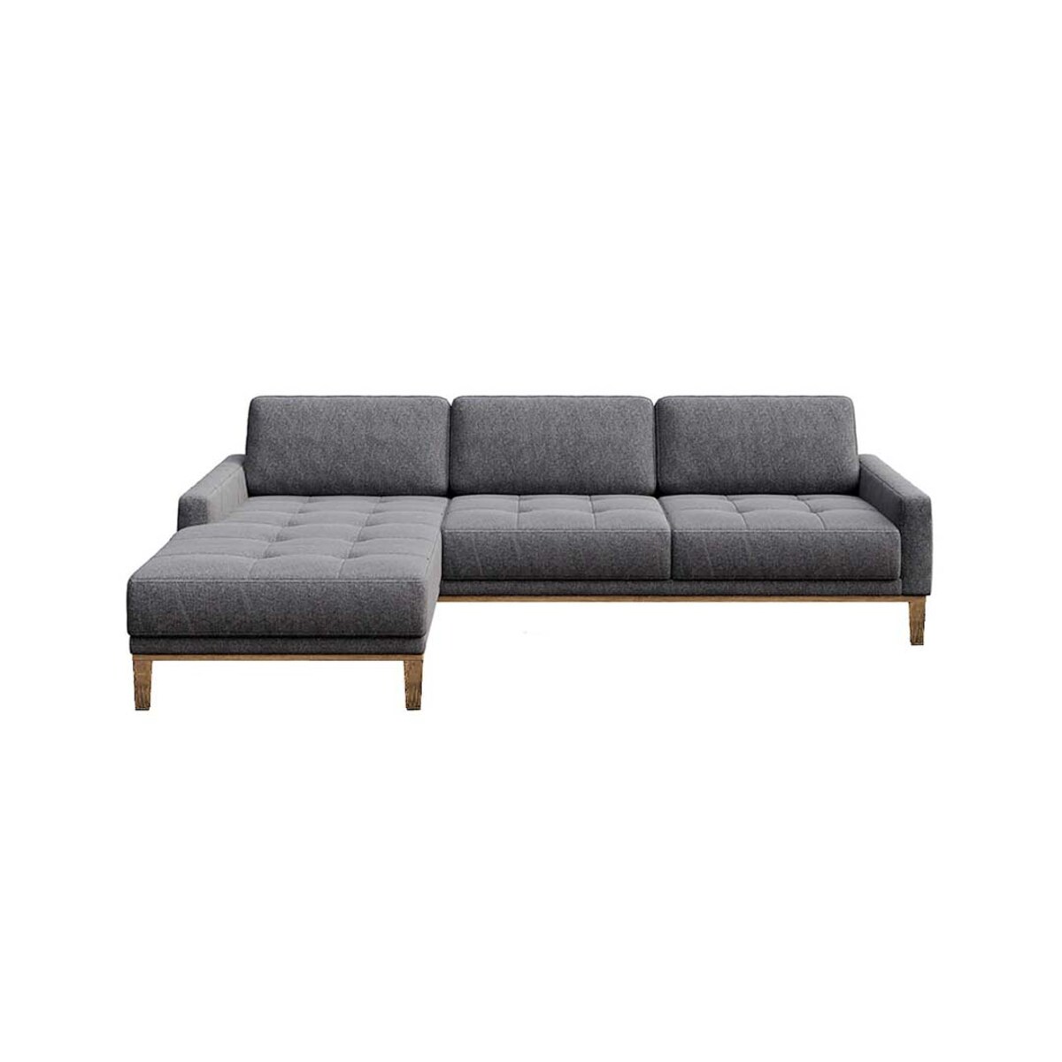 Sofa narożna Musso - ciemnoszara