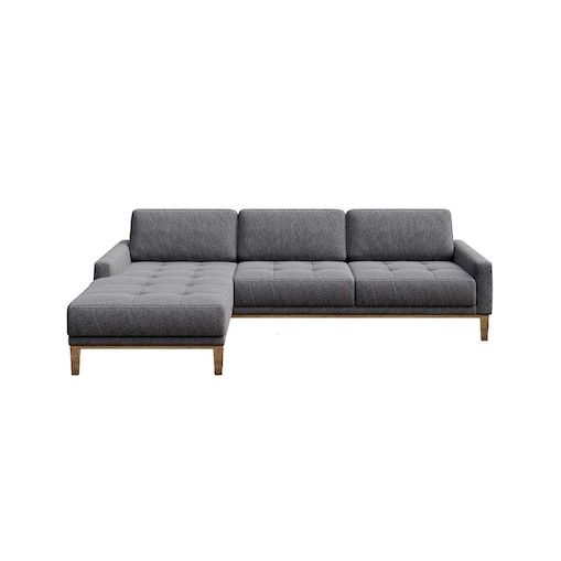 Sofa narożna Musso - ciemnoszara