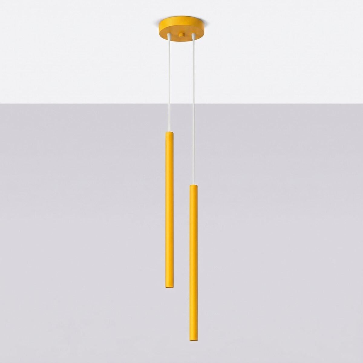 Lampa wisząca PASTELO 2 żółta