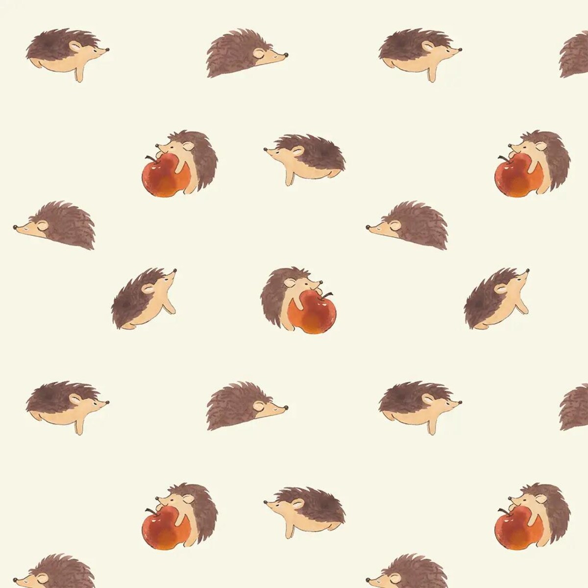 Poduszka świąteczna na krzesło - Jeżyki