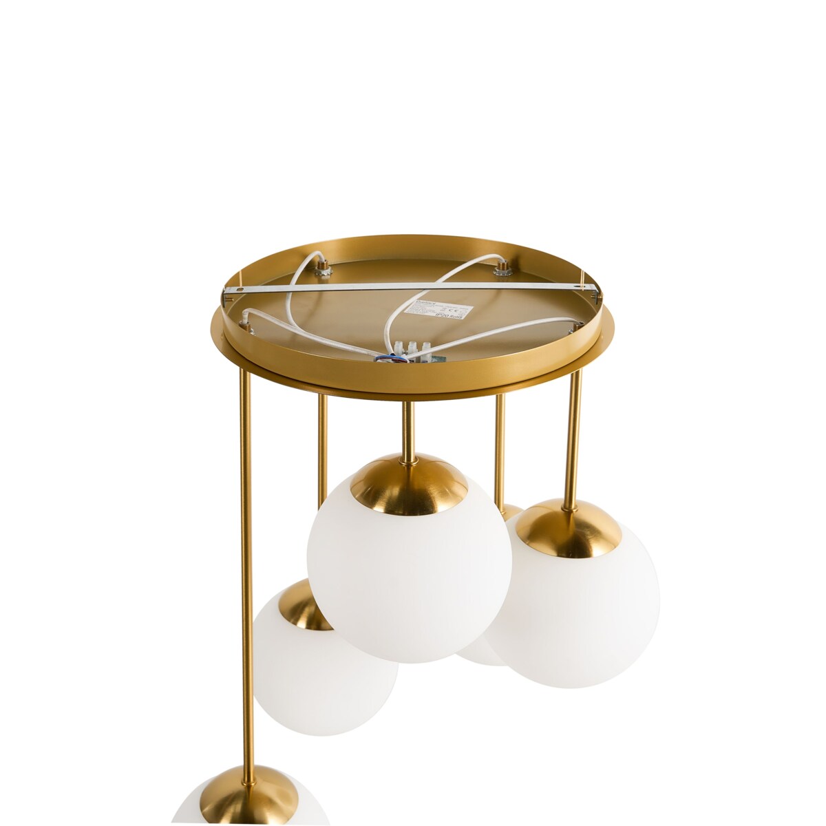 Lampa wisząca RIANA Metal Mosiężny