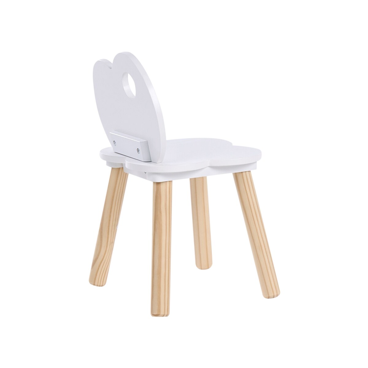 Stolik z krzesełkiem dla dzieci CLOUDY Biały