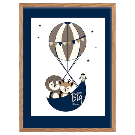 Obrazek Grow Up blue, 30x40cm