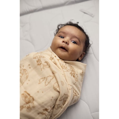 Filibabba Pieluszka muślinowa 120 x 120 cm GOTS Dreamy Adventurers