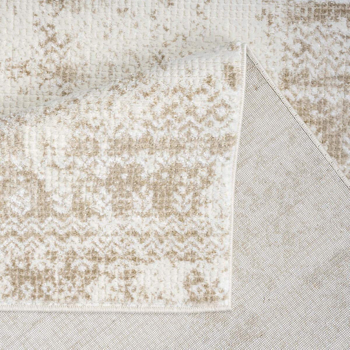 Dywan strukturalny ramka vintage Antique 2320 Krem 80x150