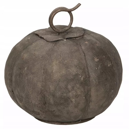 FIGURKA DYNIA METALOWA LOFT 16cm NA HALLOWEEN JESIEŃ OZDOBA DO DOMU METAL
