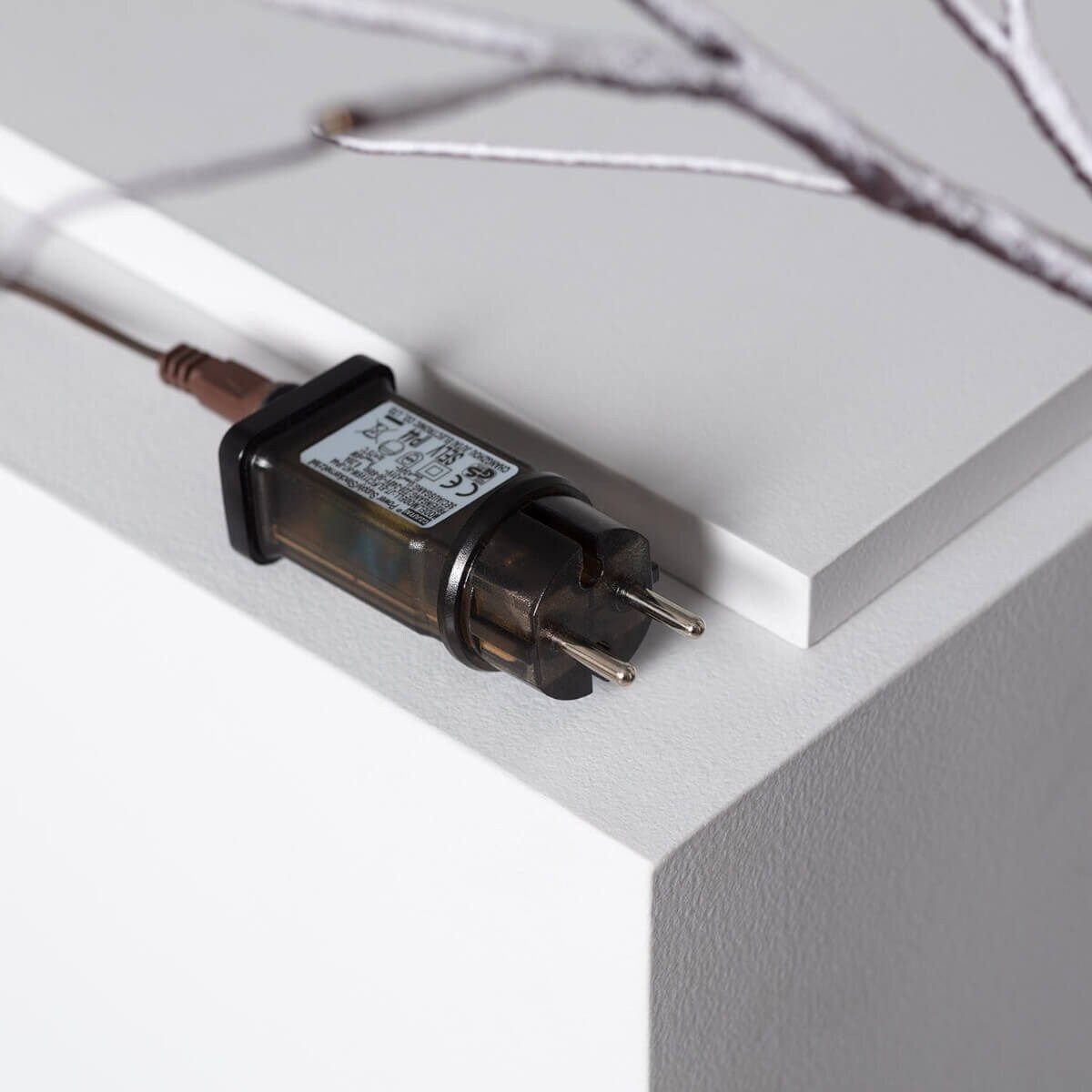 Ozdobna lampa podłogowa Christmas ABR-LSCH-64 Abruzzo IP44 drzewo brązowa