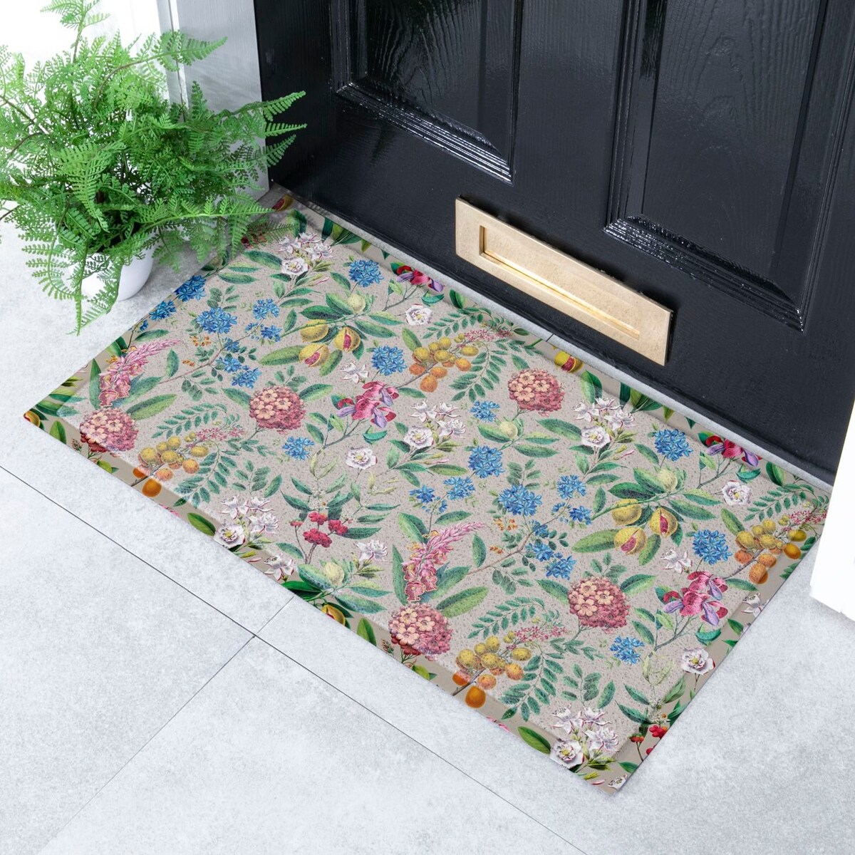 Wycieraczka Bold Floral Indoor & Outdoor (- 70 x 40 cm)