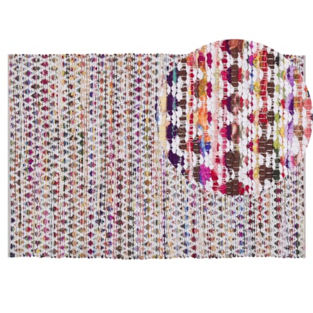 Dywan 140 x 200 cm wielokolorowy ARAKLI