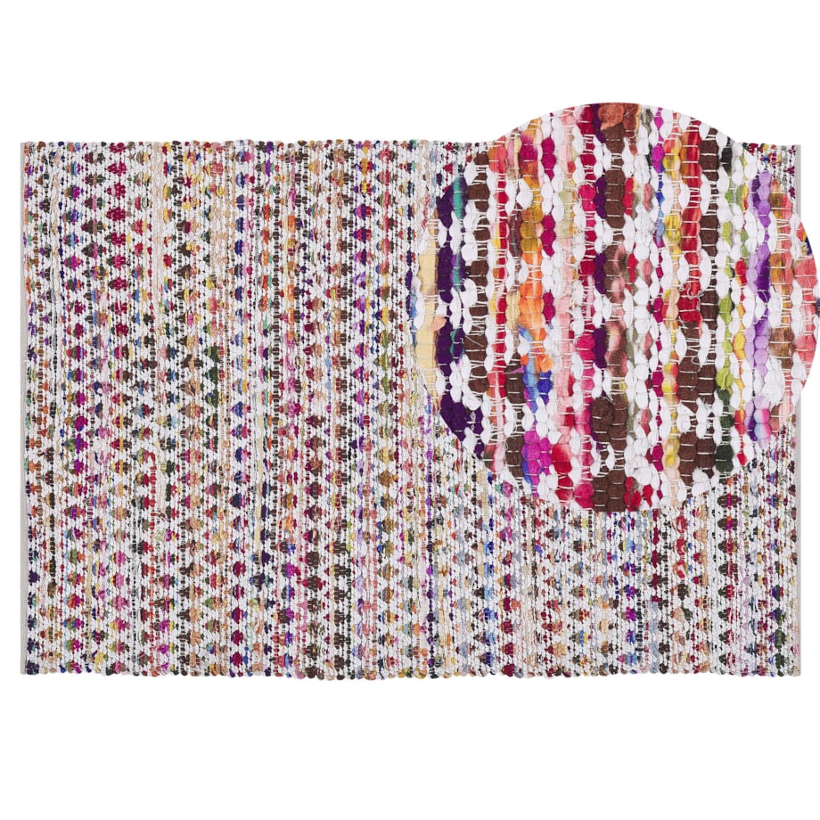 Dywan 140 x 200 cm wielokolorowy ARAKLI