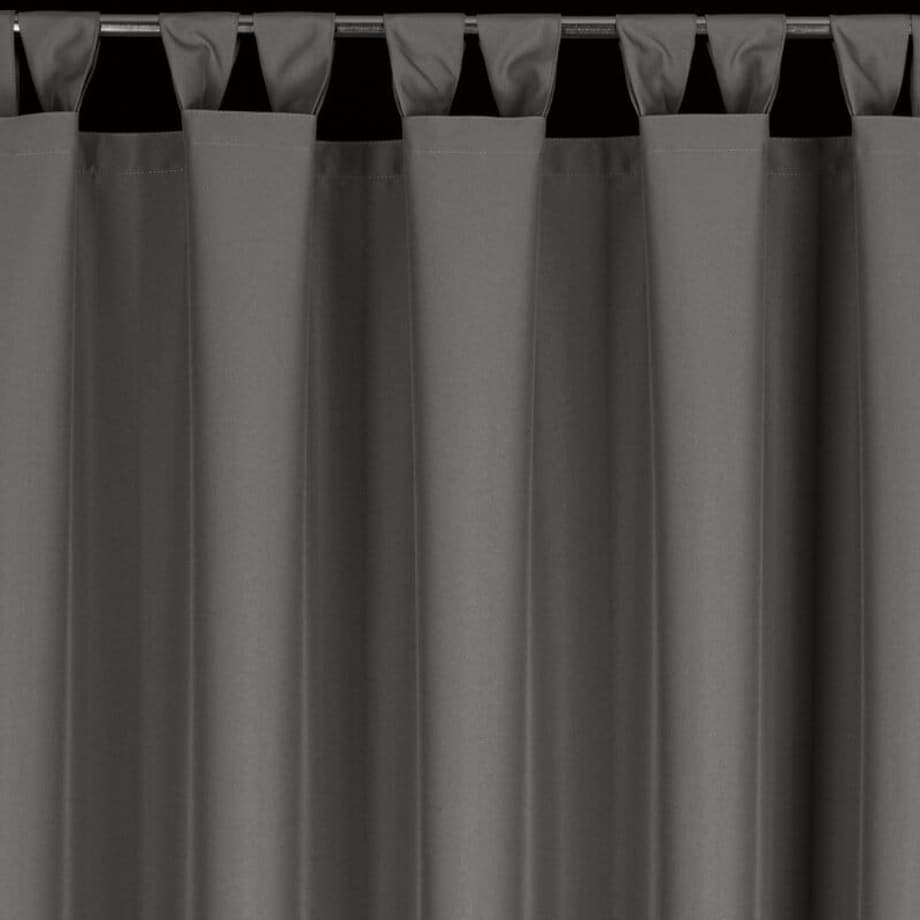 Zasłona Ogrodowa Tarasowa Wodoodporna na Szelkach 155 x 200 Ciemnoszara