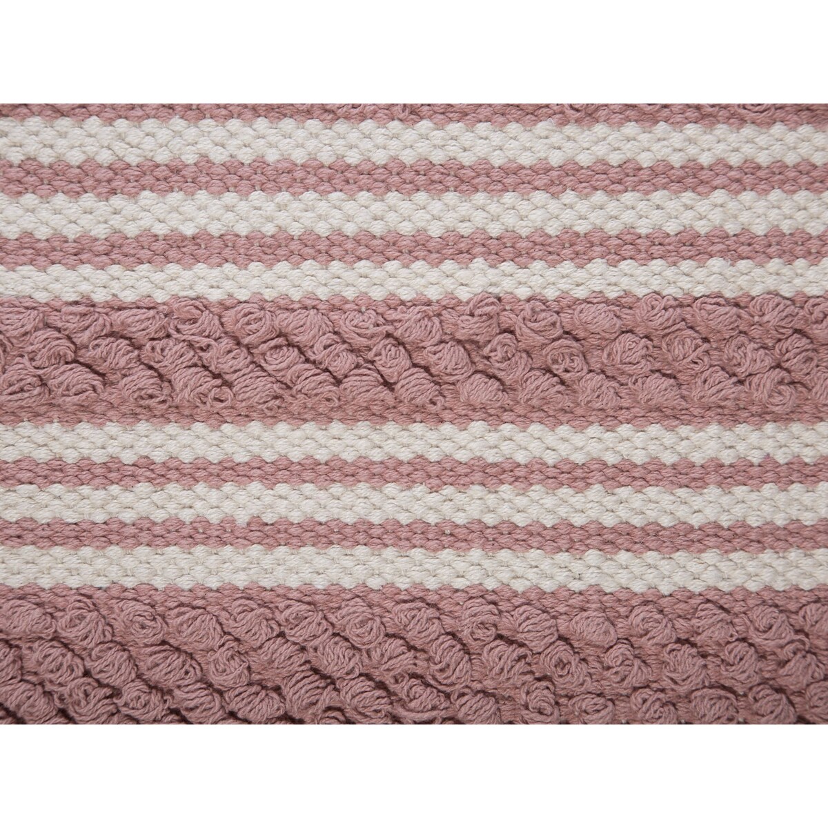 Puf 44 x 40 x 40 cm różowy KOCHI