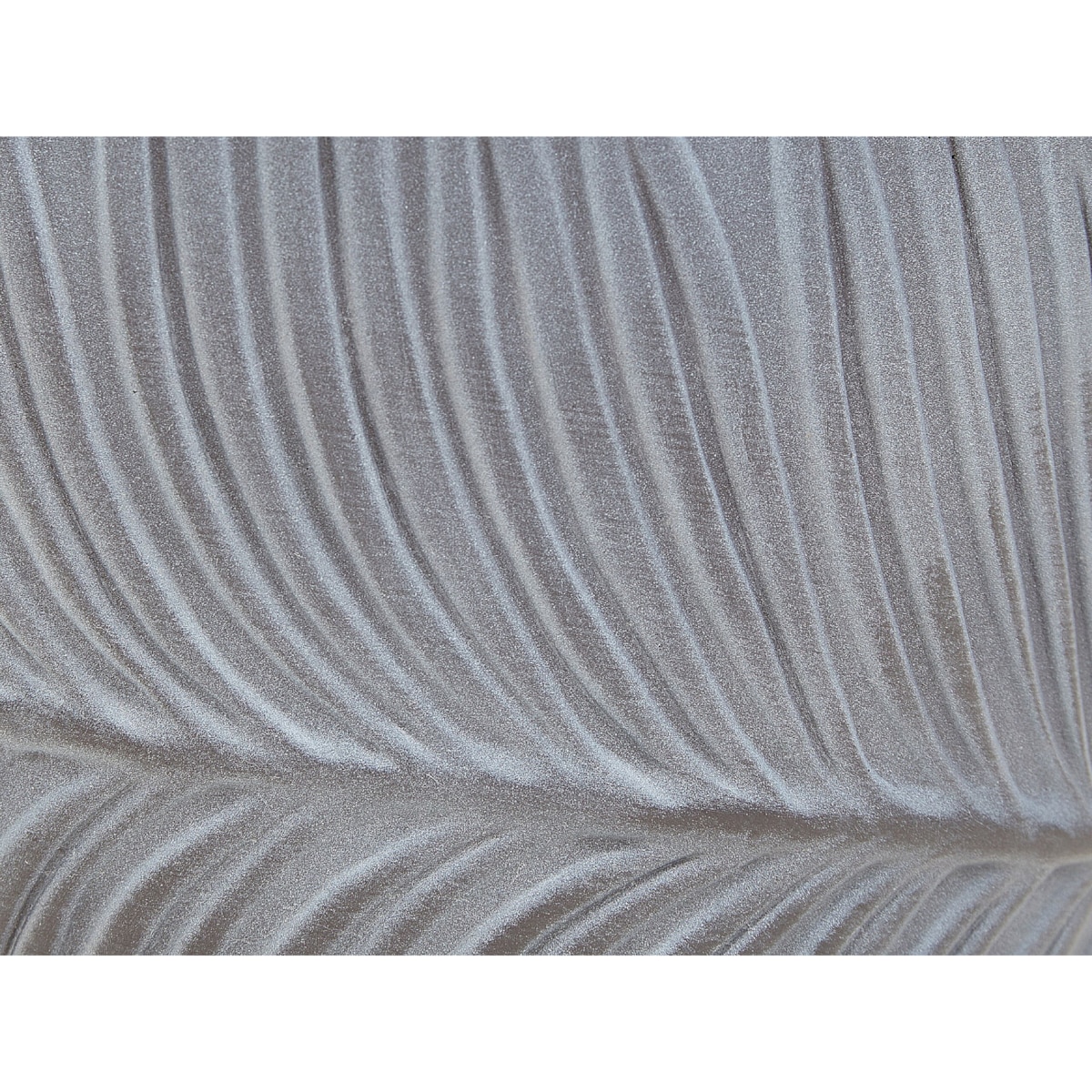 Doniczka okrągła 28 x 28 x 16 cm szara FTERO