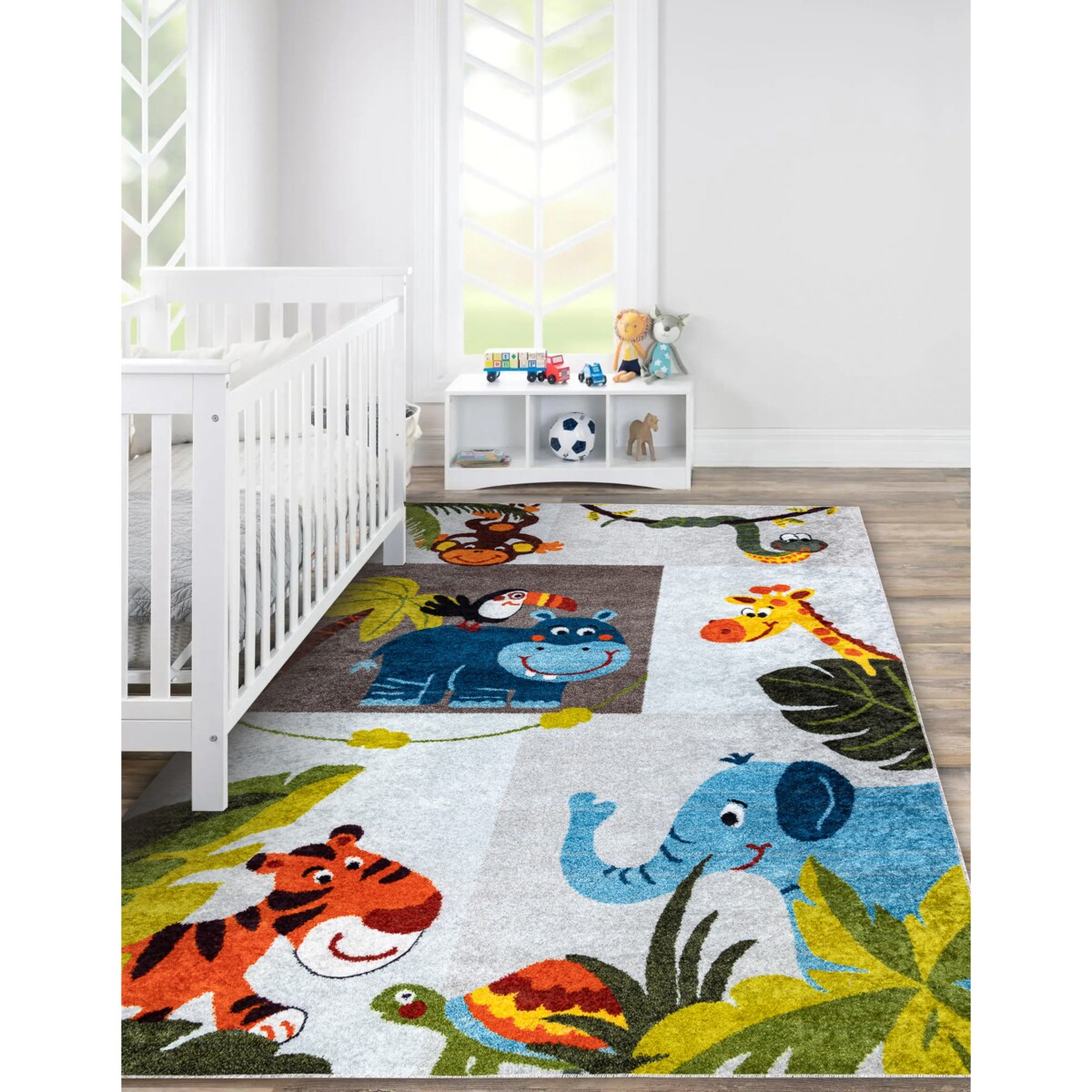 Dywan do prania JUNIOR 51858.802 Zwierzęta, 160x220 cm