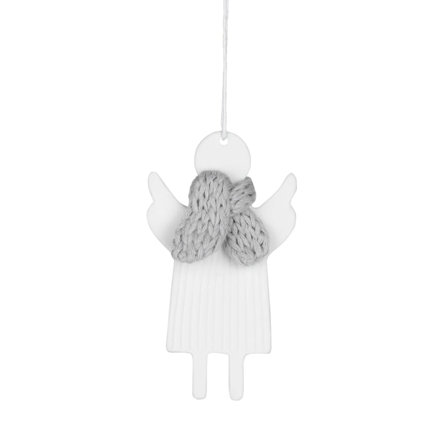 Porcelanowa zawieszka ANIOŁ