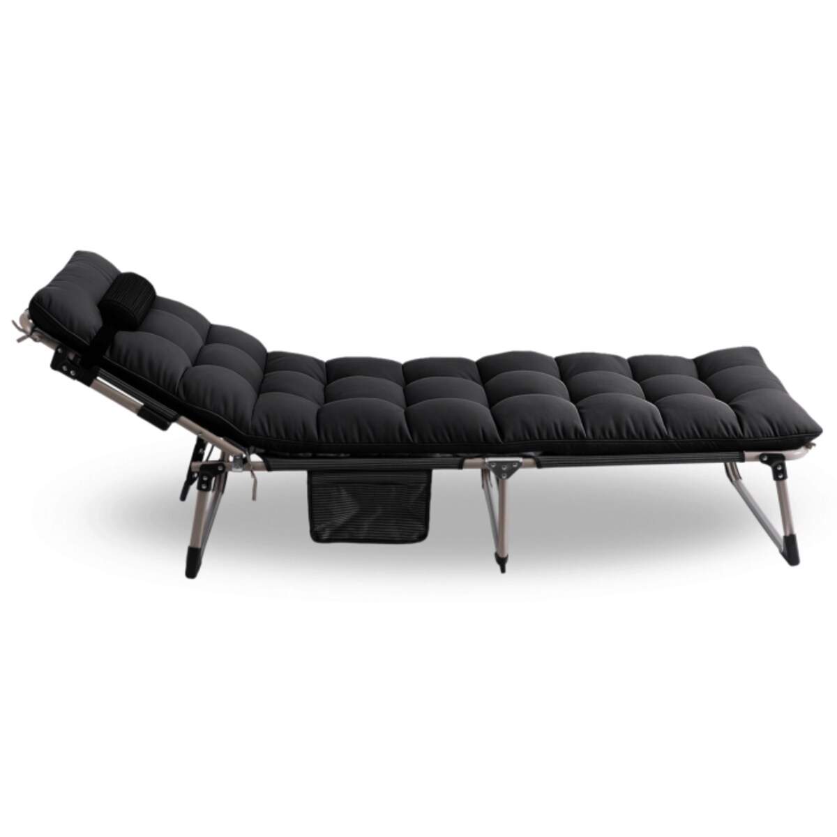 Leżak Ogrodowy Łóżko Polowe Fotel Turystyczny Rozkładany Leżanka VENUS