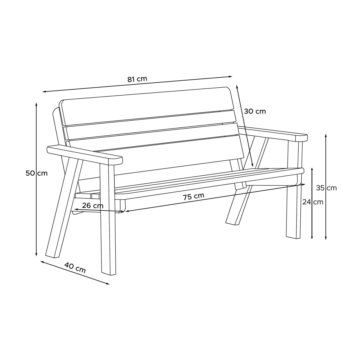 KONSIMO PECARI Kolorowy zestaw ogrodowy dla dzieci