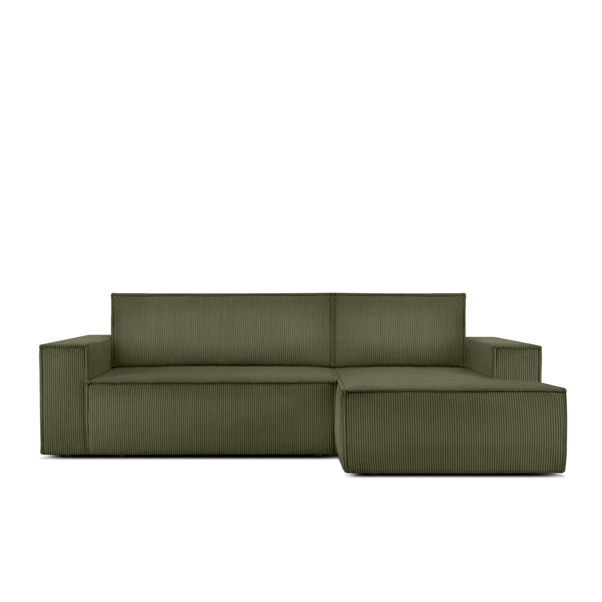 KONSIMO NAPI Narożnik prawy, kolor zielony