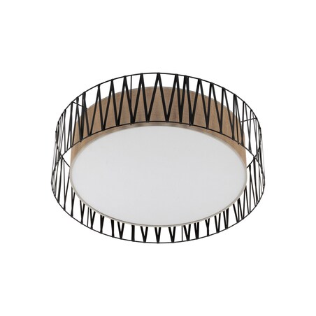 Plafon Sufitowa 72Cm 4Xe27 Harmony Nature Tk Lighting Boho Juta Pleciony