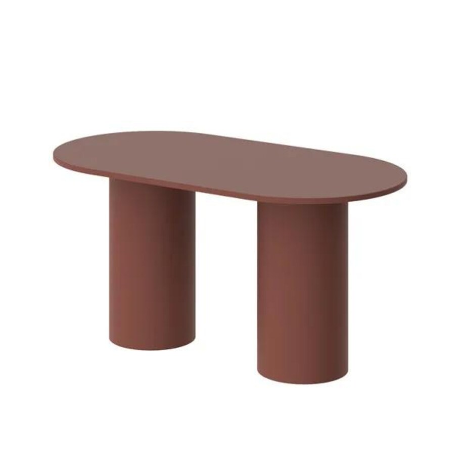 Stół ROSETO 150x80 bordowy