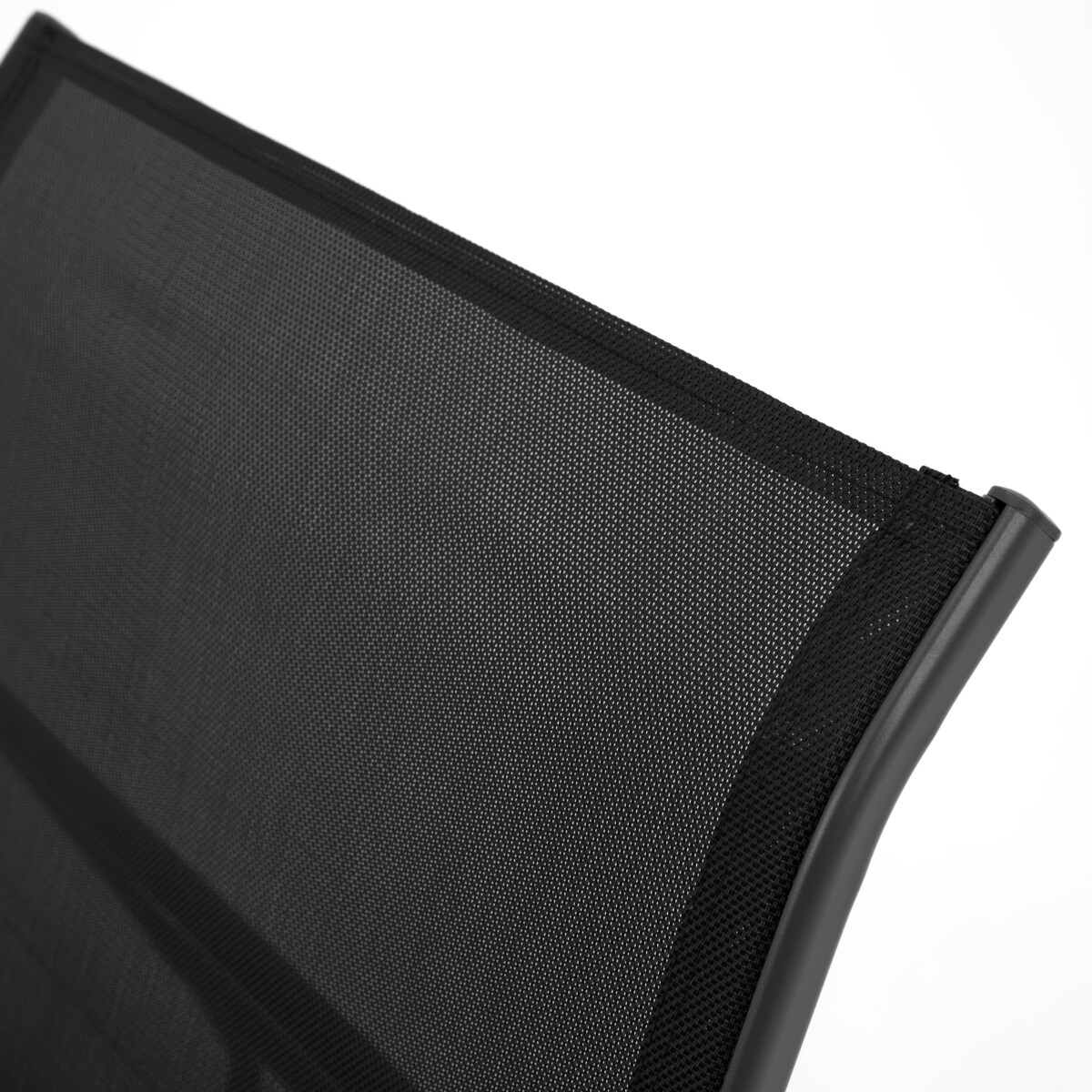 Zestaw Mebli Ogrodowych 2 Fotele Krzesła Bujane Textilene Stolik Szklany