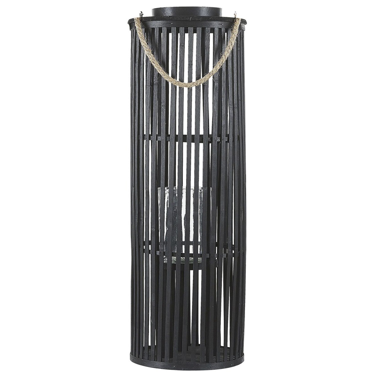 Lampion LUZON Wierzba 80 cm Czarny