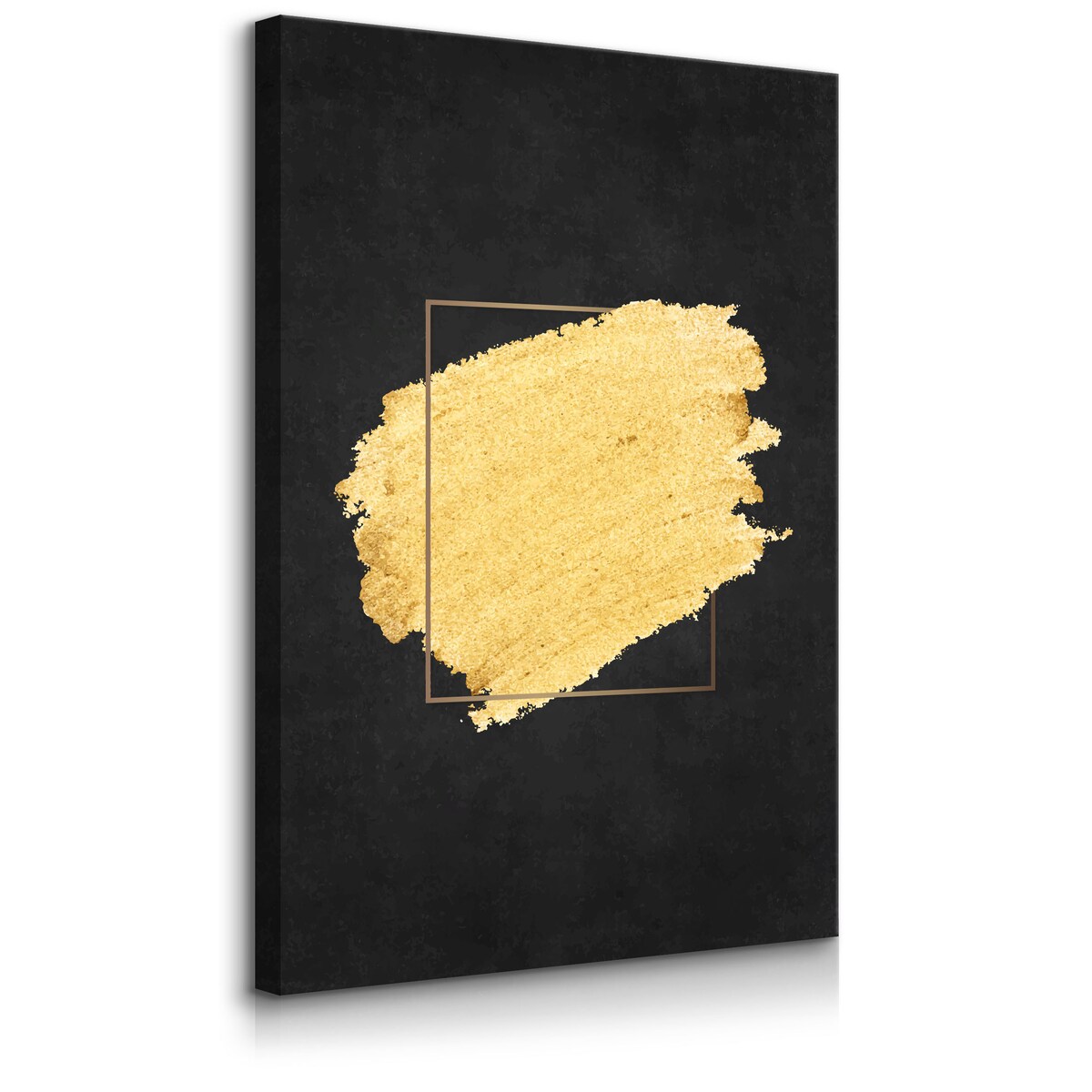 Obraz Abstrakcyjny Złoty Wzór Glamour 80x120cm