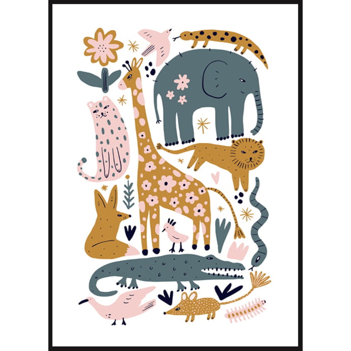 Poster Story, Plakat, Obraz - Safari, wymiary 70 x 100 cm