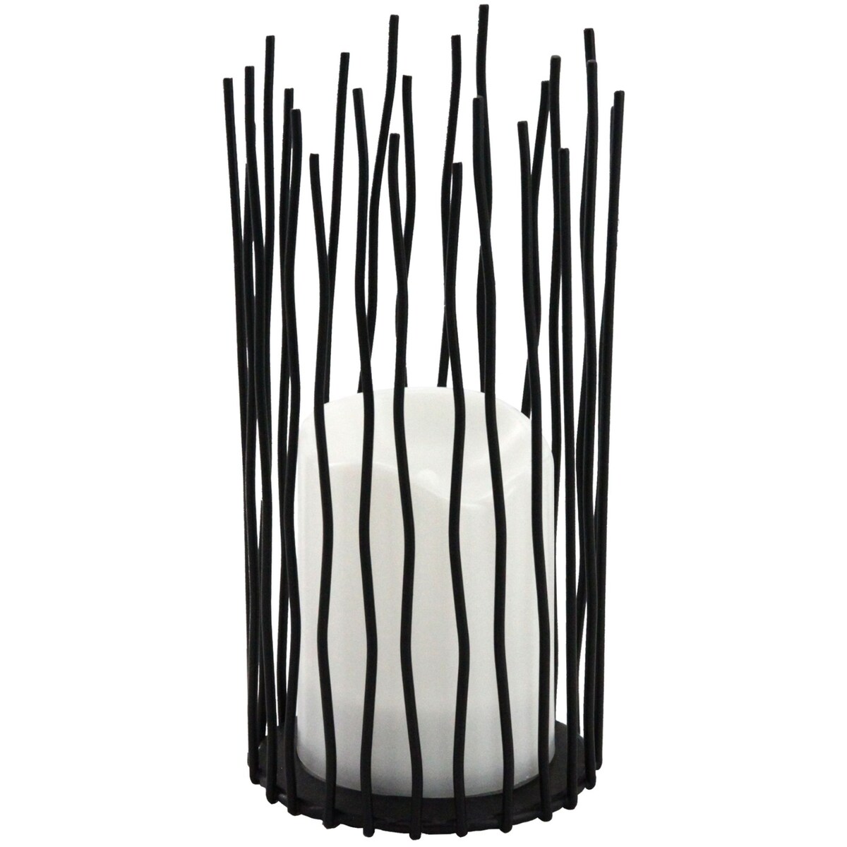 Latarenka ogrodowa Nyborg 313256 filar 4000K na baterie czarna